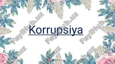korrupsiya — PDF