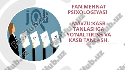 professiografiya — PPTX
