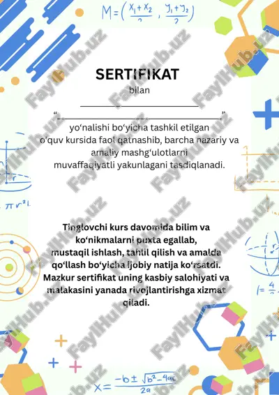 sertifikat — PPTX