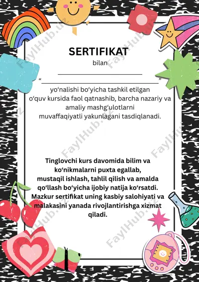 sertifikat — PPTX