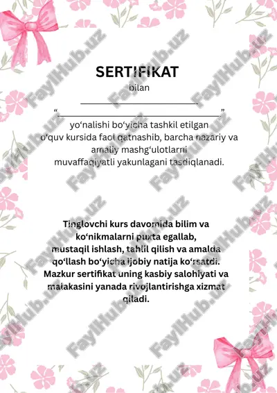 sertifikat — PPTX