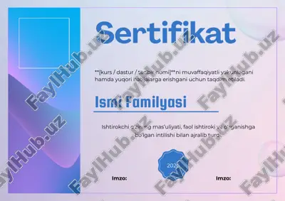 sertificat — PPTX