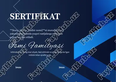 sertifikat — PPTX