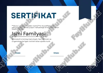 sertifikat — PPTX