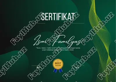 sertifikat — PPTX
