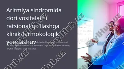 aritmiya sindromining klinik ko'rinishlari va sabablari — PPTX