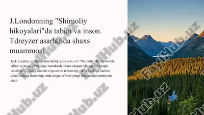 shimoliy hikoyalari — PPTX