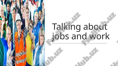 jobs vs work — PPTX