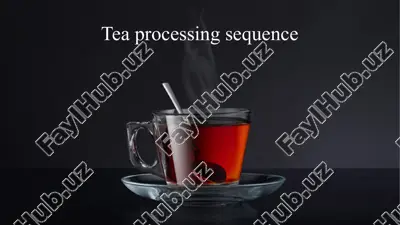 tea processing sequence — PPTX