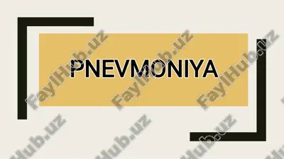 pnevmoniya — PDF