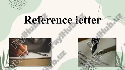 reference letter — PPTX