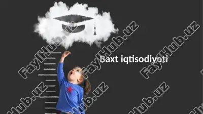 baxtiqtisodiyoti — PPTX