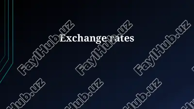 understanding exchange rates — PPTX