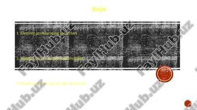 element atomlarining spektrlari — PPTX
