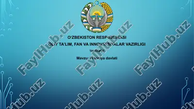 fransiyadavlati — PPTX