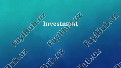 investment fundamentals — PPTX