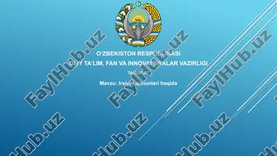 irsiyatqonunlarihaqida — PPTX