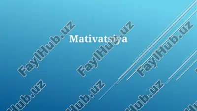 motivatsiya — PPTX