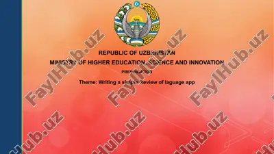 review of language apps — PPTX