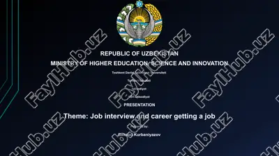 ace the interview: preparation is key — PPTX