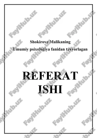 eshitish idroki — DOCX