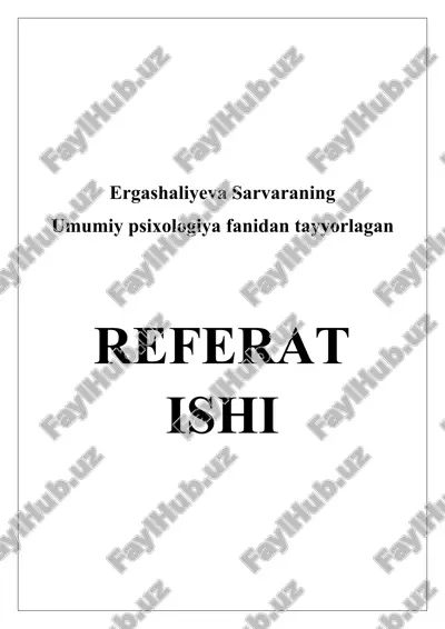 diqqat xususiyat sifatida — DOCX