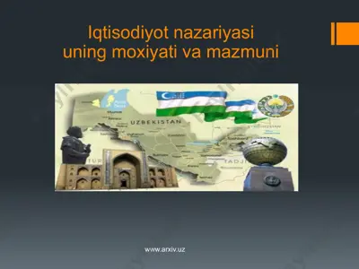 iqtisodiyot nazariyasi fani uning mohiyati — PPTX