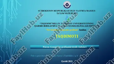 yer tuzishda kompyuter grafikasi — PDF