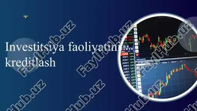 investitsiyafaoliyatinikreditlash — PPTX