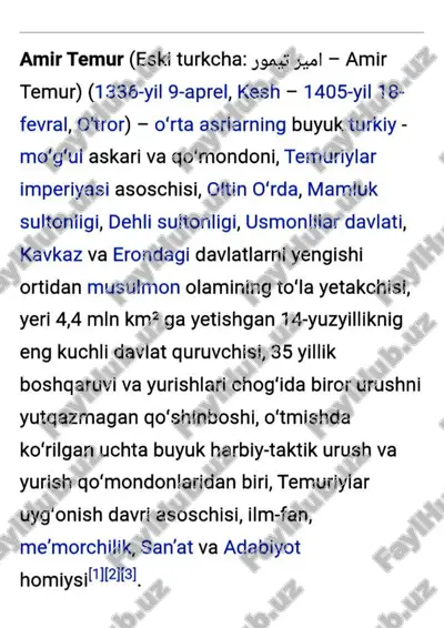 amir temur — PDF
