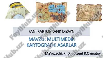 multimedik kartografik asarlar — PDF