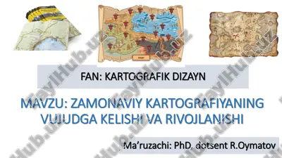 zamonaviy kartografiyaning — PDF