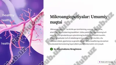 mikroangiopatiyalar — PDF