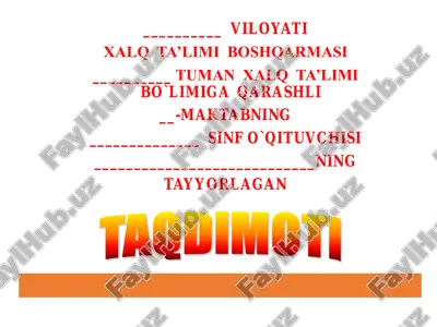 darsning maqsadi — PDF