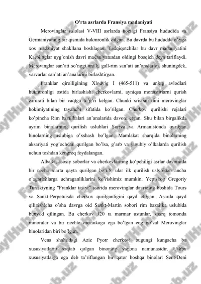 merovinglar sulolasi — PDF