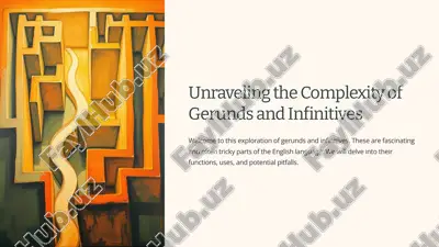 gerunds and infinitives exploration — PPTX