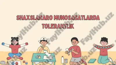 tolerantlik fenomeni — PDF