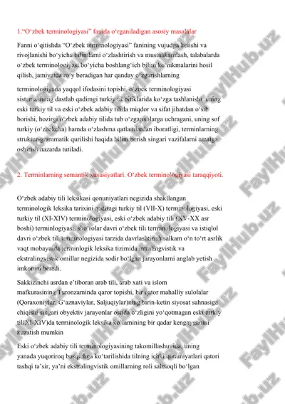 o‘zbek terminologiyasi — PDF