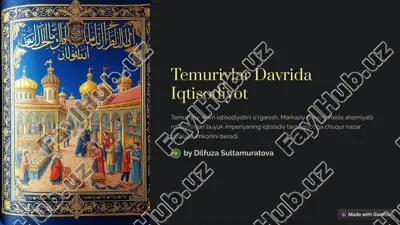 temuriylar davrida — PDF
