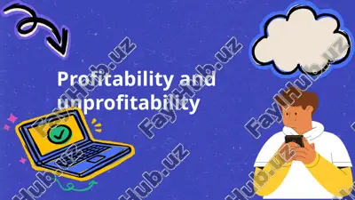 profitability and unprofitability — PPTX