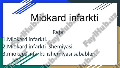 miokard infarkti — PDF