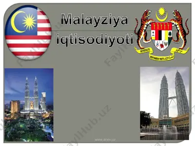 malayziya iqtisodiyoti — PPT