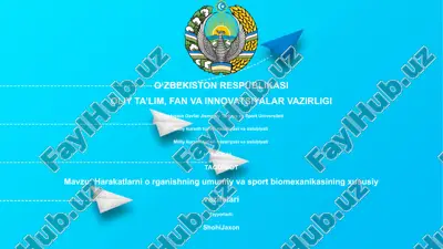 milliy kurash turlari nazariyasi va uslubiyati — PPTX