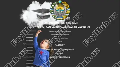 islom dini oqimlari — PPTX