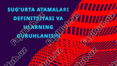 sug‘urtaatamalariningguruhlanishi — PPTX