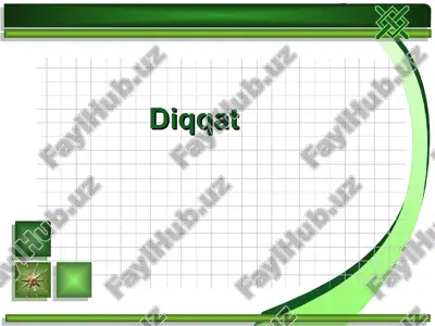 diqqat — PPT