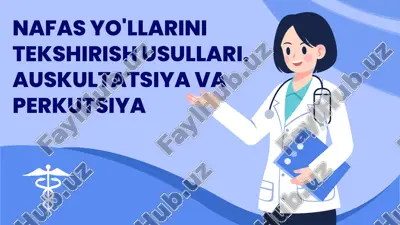 nafas yo'llarini tekshirish usullari — PDF
