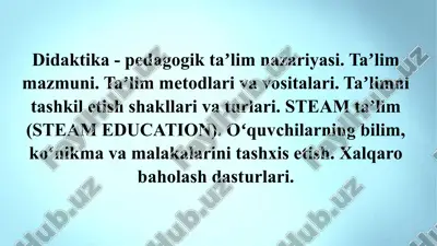 adabiyotlar ro‘yxati — PPTX