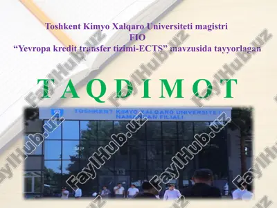 “o‘zbekiston respublikasi oliy ta’lim tizimini 2030-yilgacha rivojlantirish konsepsiyasini tasdiqlash to‘g‘risida” — PPTX