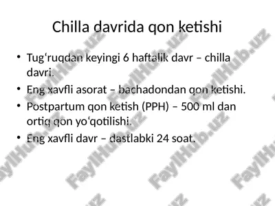 chilla_qon_ketishi_15ta — PPTX